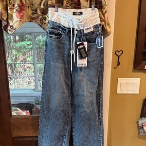 Rewash Blue Relaxed Women's Pants